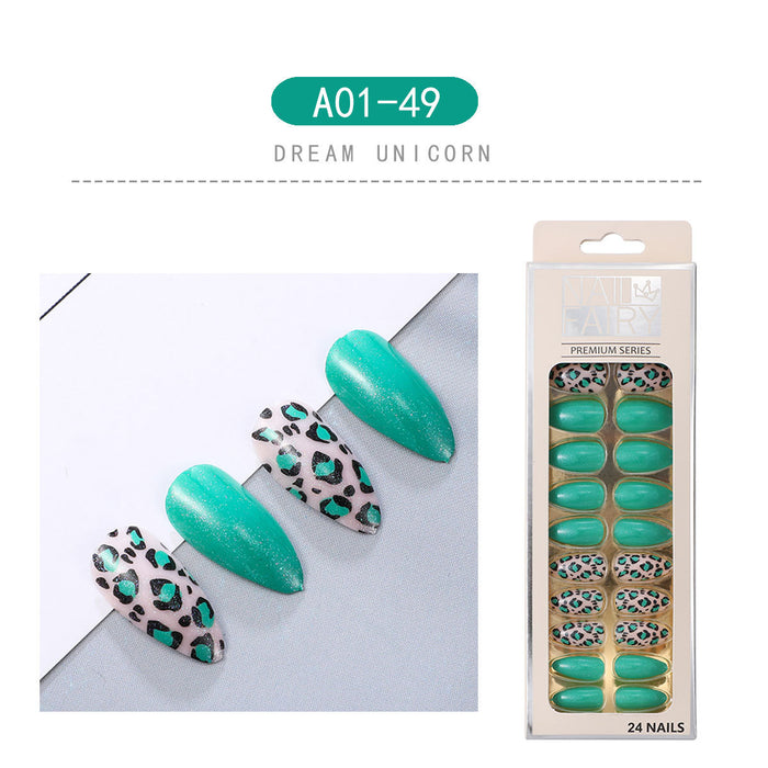 Nail nail art en gros ABS ABS Stickers d'ongles imperméables 24pcs / boîte JDC-NS-CMM003