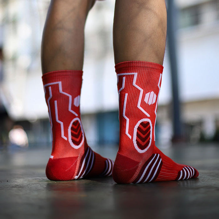 Wholesale Socks Nylon Breathable Sports Men's Mid-tube Socks MOQ≥3 JDC-SK-ChenXi001