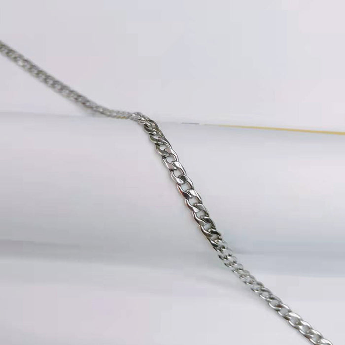 Wholesale Necklaces Titanium Men Hip Hop Punk MOQ≥2 JDC-NE-ZhongR002