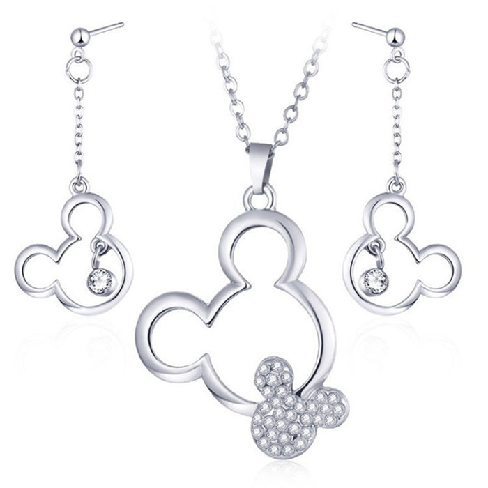 Wholesale diamond necklace female niche design small fresh and cute JDC-NE-XunO062
