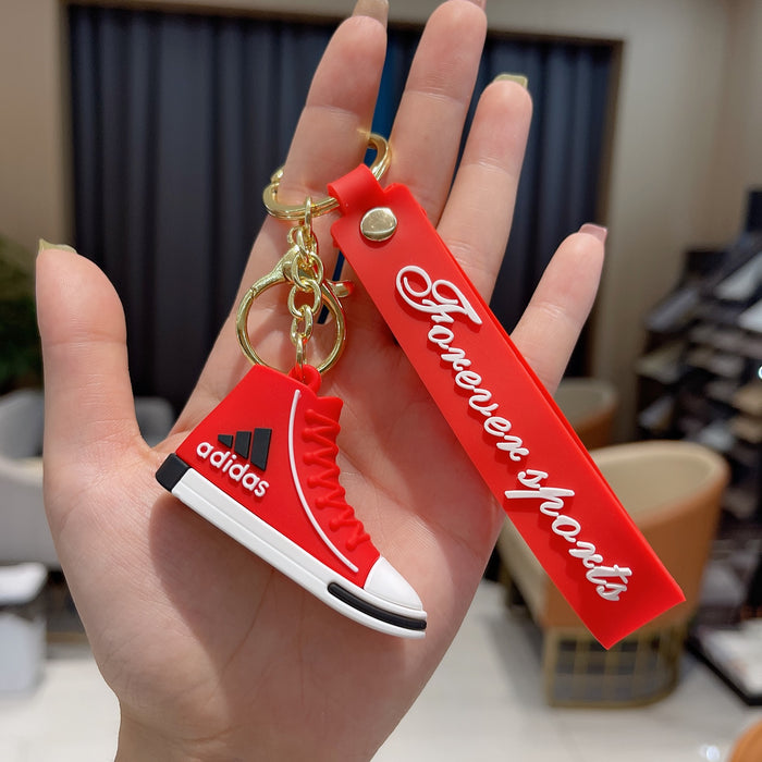 Wholesale Keychains PVC 3D Sneakers High Top Sports MOQ≥2 JDC-KC-AnG026