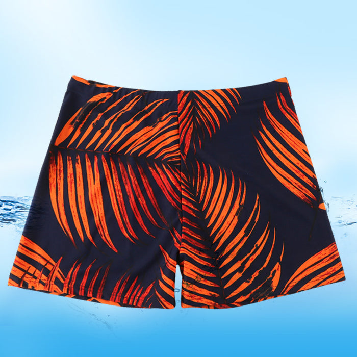Wholesale Men's Swimming Trunks Loose Anti-Awkward Boxer Shorts JDC-SW- baiy005