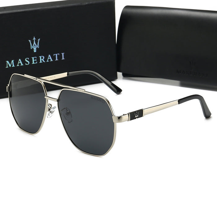Wholesale Large Frame Sunglasses Maserati Polarized Driving Glasses JDC-SG-OuSK005