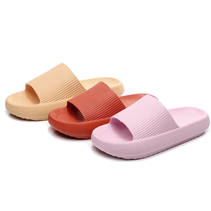 Wholesale 3.2CM thick bottom sandals and slippers rubber and plastic home feces JDC-SP-JuH001
