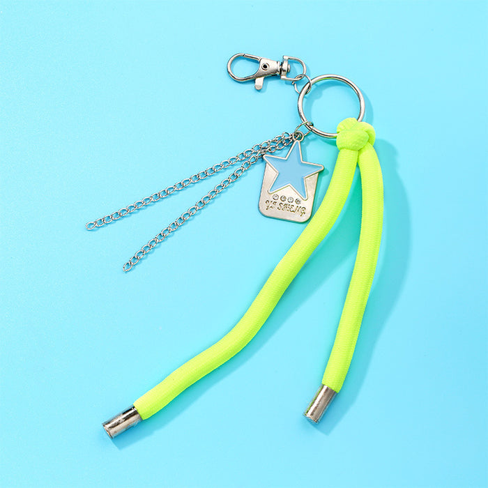 Wholesale Keychains shoelace rope braided MOQ≥5 JDC-KC-Yongz013