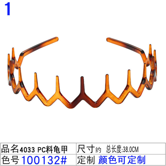 Temperamento de banda para la cabeza de tendencia retro al por mayor con pintura en aerosol dental JDC-HD-Liuyi001
