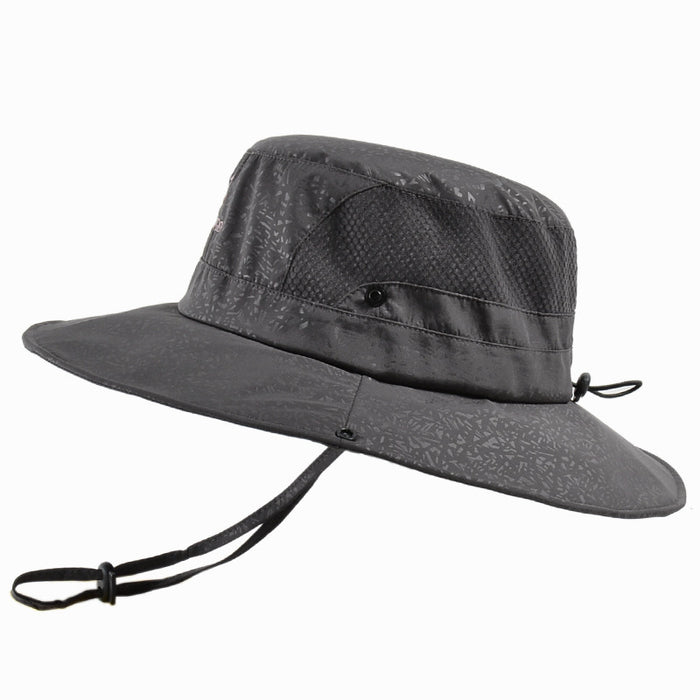 Summeres al por mayor Summer salvaje Big Brim Fisherman Hat casual de protección solar al aire libre Hat MOQ≥2 JDC-FH-BG004