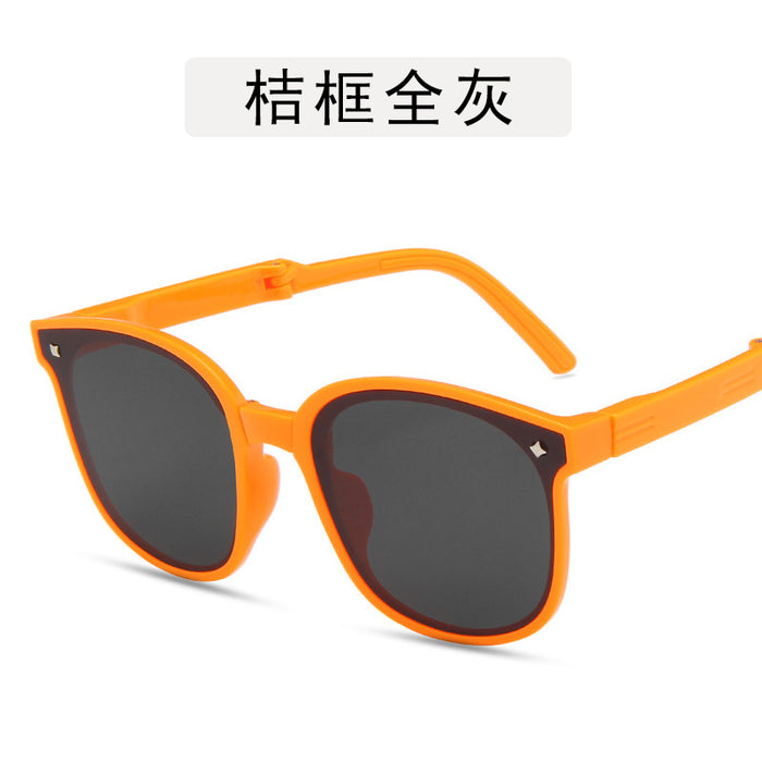 Gafas de sol plegables de segunda generación para niños al por mayor Protección UV para hombres JDC-SG-Guangd014
