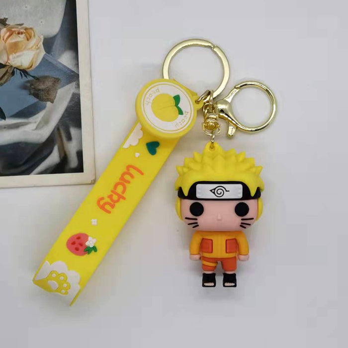 Wholesale Cartoon Soft Rubber Alloy Cute Keychain (M) MOQ≥2 JDC-KC-JuShu006