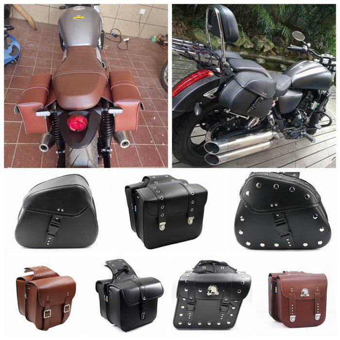 Wholesale Motorcycle Saddlebag Leather Waterproof Sun Protection Wearable JDC-MS-YChun001