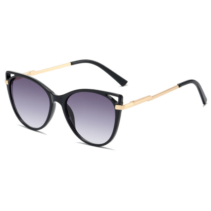 Wholesale Sunglasses PC Lens TR Metal Frame MOQ≥2 JDC-SG-WNBK009