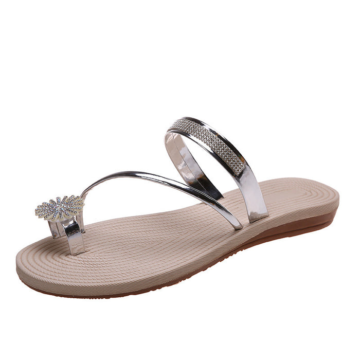 Ensemble en gros de taille plus fixe pour femmes extérieures pour femmes sandales de plage d'été MOQ ≥2 JDC-SD-HENGH001
