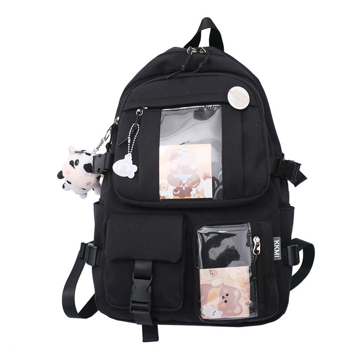 Wholesale Backpack Nylon Cute Student Bag JDC-BP-Zhibei004
