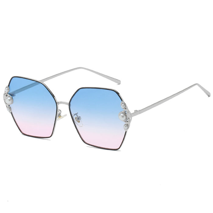 Wholesale sunglasses metal polygon JDC-SG-BaoL021