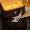 Wholesale feather ear hook ear clip no pierced wearing earrings JDC-ES-Xinx005