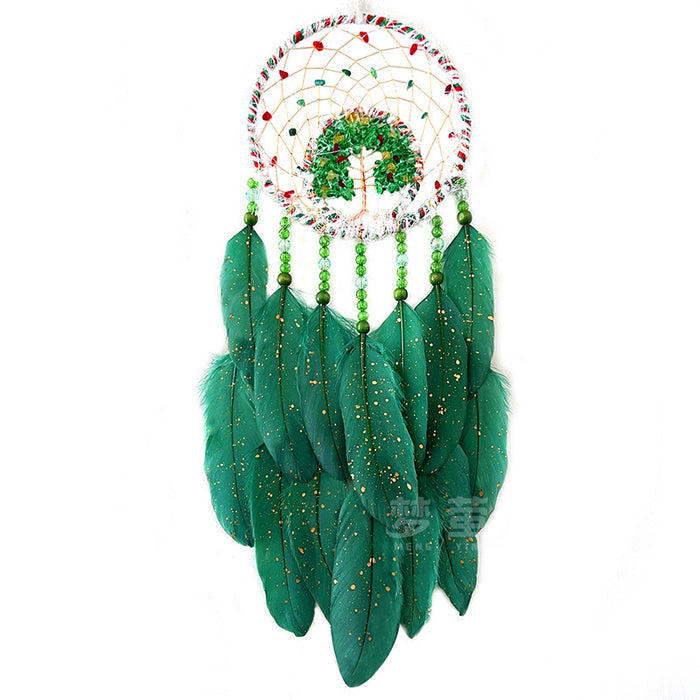 Wholesale Christmas Gifts Wind Chimes Dream Catcher Ornaments MOQ≥2 JDC-DC-MYing041