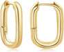 Jewelry WholesaleWholesale Geometric Gold Zircon Hoop EarringsJDC-ES-Huix004 Earrings 卉馨 %variant_option1% %variant_option2% %variant_option3%  Factory Price JoyasDeChina Joyas De China