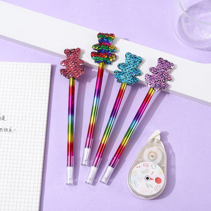 Wholesale Ballpoint Pen Plastic Unicorn MOQ≥2 JDC-BP-XingCh007