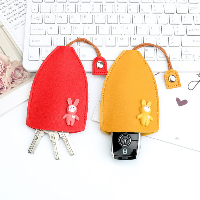 Wholesale handbag PU pull out cartoon car key case JDC-HB-Yashuang004
