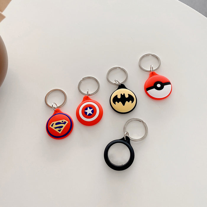 Wholesale Keychain Silicone Cartoon Anti-Lost AirTag Protective Cover MOQ≥2 (M) JDC-KC-XKX001
