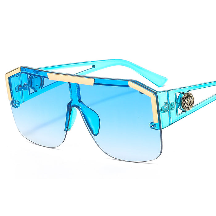 Wholesale PC One Piece Sunglasses Hollow Temples  MOQ≥2 JDC-SG-AWE001