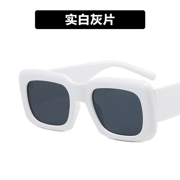 Wholesale big square sunglasses trend wide leg JDC-SG-PLS073
