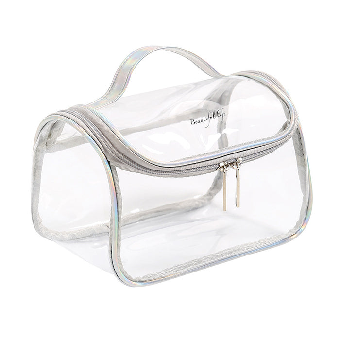 Wholesale Transparent PVC Waterproof Travel Toiletry Bag Storage Bag JDC-SB-HAO005