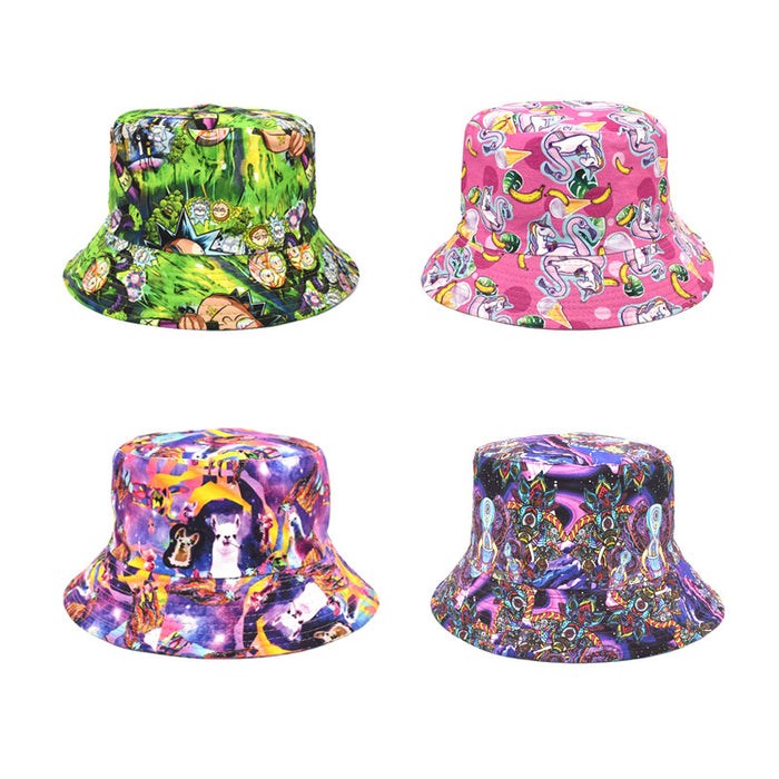 Wholesale Hat Cotton Outdoor Sun Protection Bucket Hat MOQ≥2 JDC-FH-ShunMa014