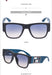 Jewelry WholesaleWholesale large frame wide leg sunglasses JDC-SG-LanM011 Sun Glasses 蓝眸 %variant_option1% %variant_option2% %variant_option3%  Factory Price JoyasDeChina Joyas De China