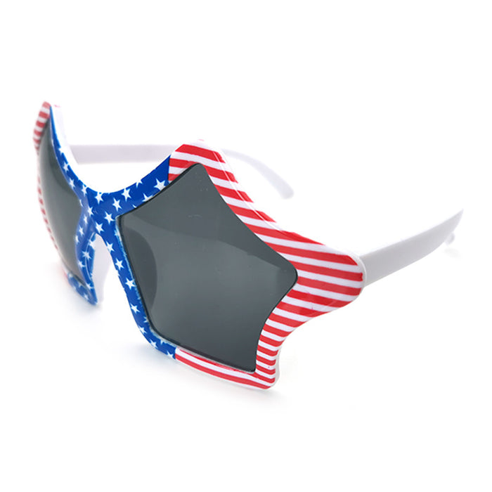 Wholesale 4th of July American Flag Independence Day Party Ball Decoration Glasses JDC-SG-ZhuoW005