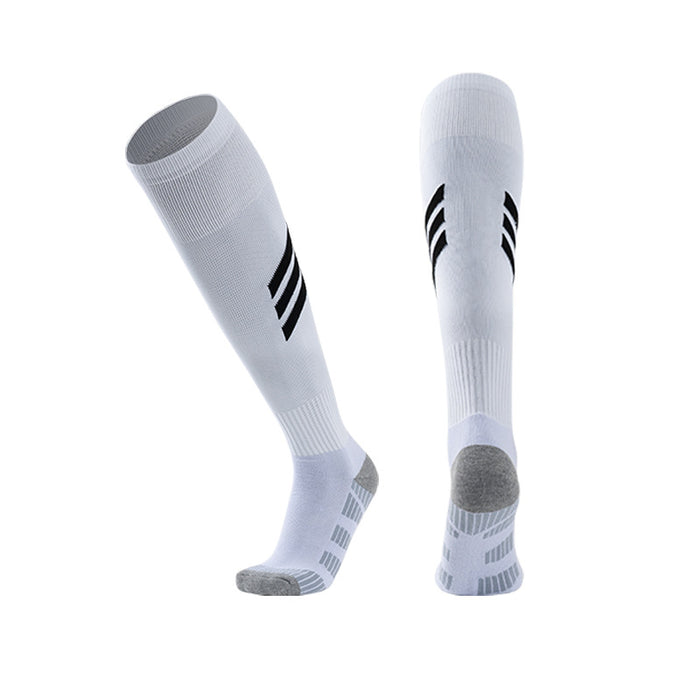 Wholesale Sock Cotton Training Non-Slip Soccer Socks Adult Breathable Wicking JDC-SK-JinR004