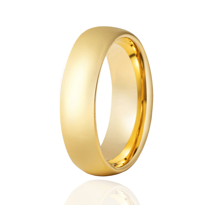 Wholesale Ring Gold Plated Glossy Finish JDC-RS-PREMXF002