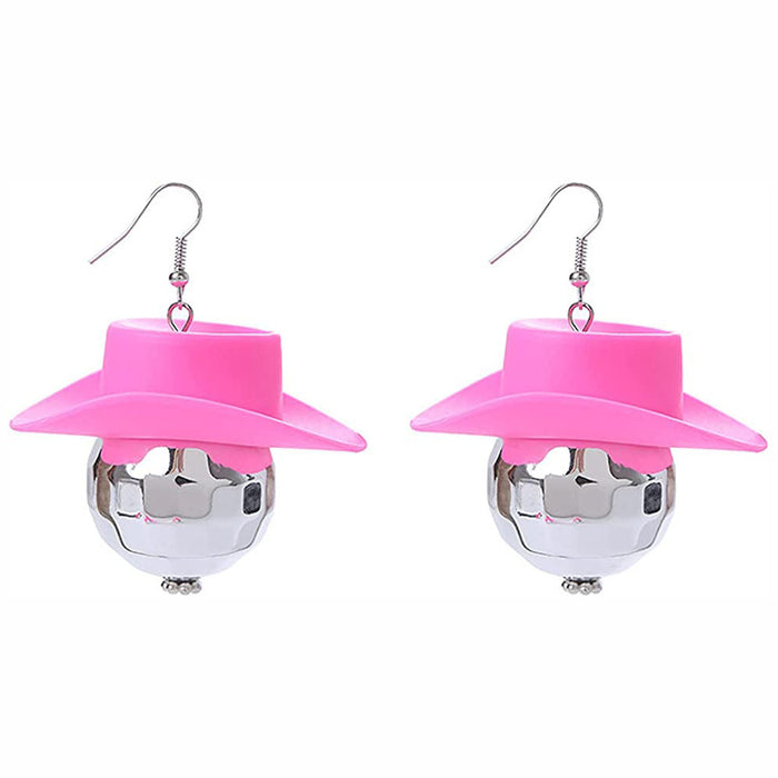 Wholesale Earrings Alloy Retro Disco Lantern Ball MOQ≥2 JDC-ES-FYa001