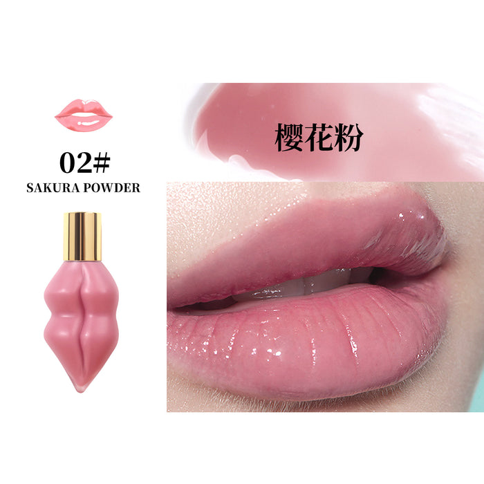 Wholesale ginger mint lip glaze plumps and moisturizes lips MOQ≥2 JDC-MK-XLS001