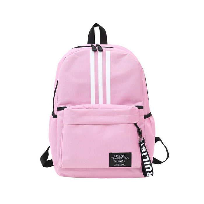 Wholesale nylon backpack student school bag MOQ≥3 JDC-BP-Xuanku011