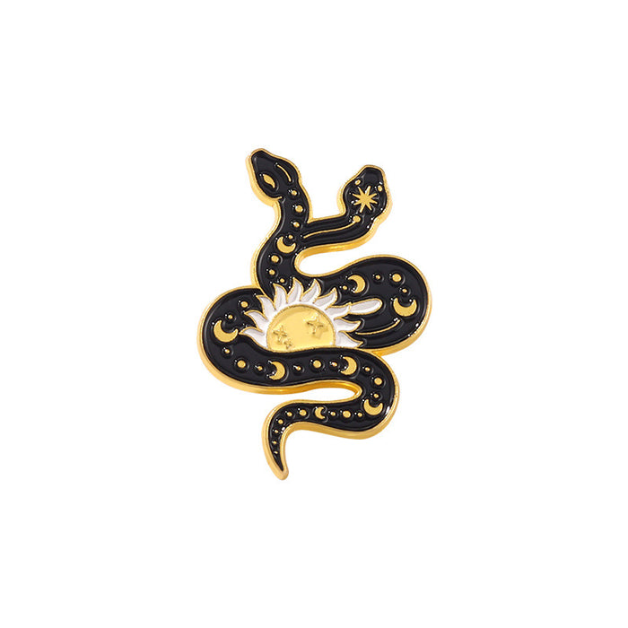Wholesale Cartoon Cute Snake Alloy Brooch JDC-BC-ZhuoB006