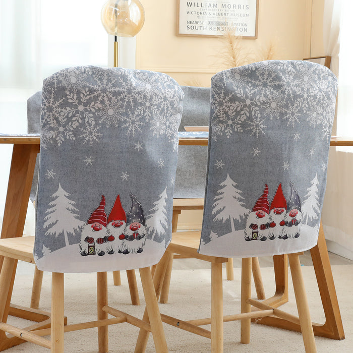 Wholesale Decoration Rudolph Matching Chair Set Dining Table Decorations MOQ≥2 JDC-DCN-QiaoC003