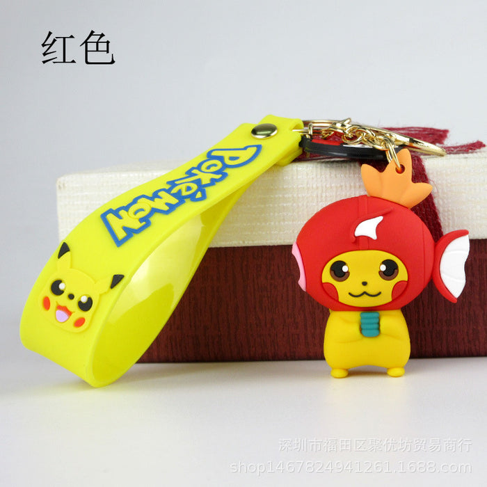 Wholesale Keychains For Backpacks Creative Cute Cartoon Snapper   Keychain MOQ≥2 JDC-KC-JYF010