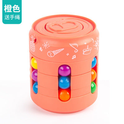 Wholesale Toys Rotating Plastic Magic Beans and Rubik's Cube Decompression Balls JDC-FT-JINyu003