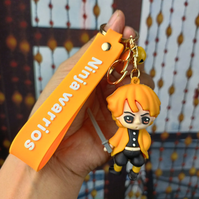 Wholesale keychain car key chain cartoon anime doll bag pendant MOQ≥2 JDC-KC-YYi002