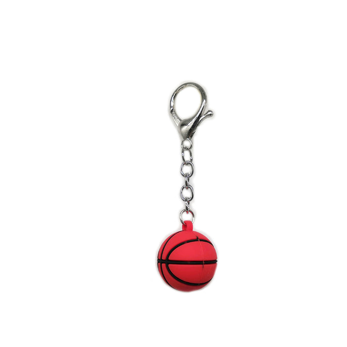 Vente en gros Rison Soft Rubber Rugby Basketball Tennis Keychain MOQ≥2 JDC-KC-NANH001