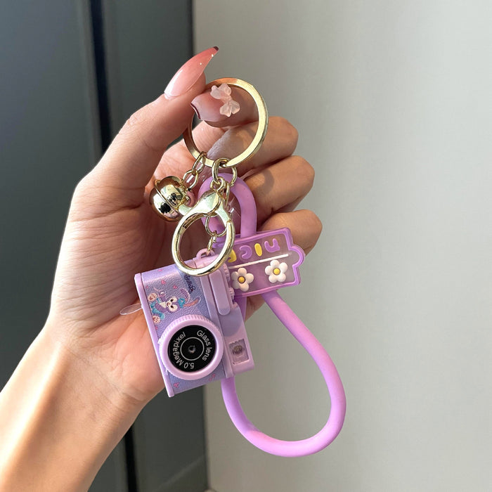 Wholesale Keychain Plastic Cute Camera Sound and Glow MOQ≥2 JDC-KC-GHui025