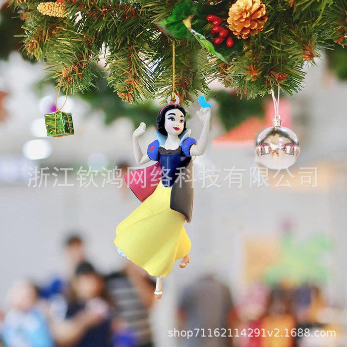 Wholesale Cute Princess Doll Acrylic Christmas Decorations MOQ≥2 JDC-DCN-QHong005