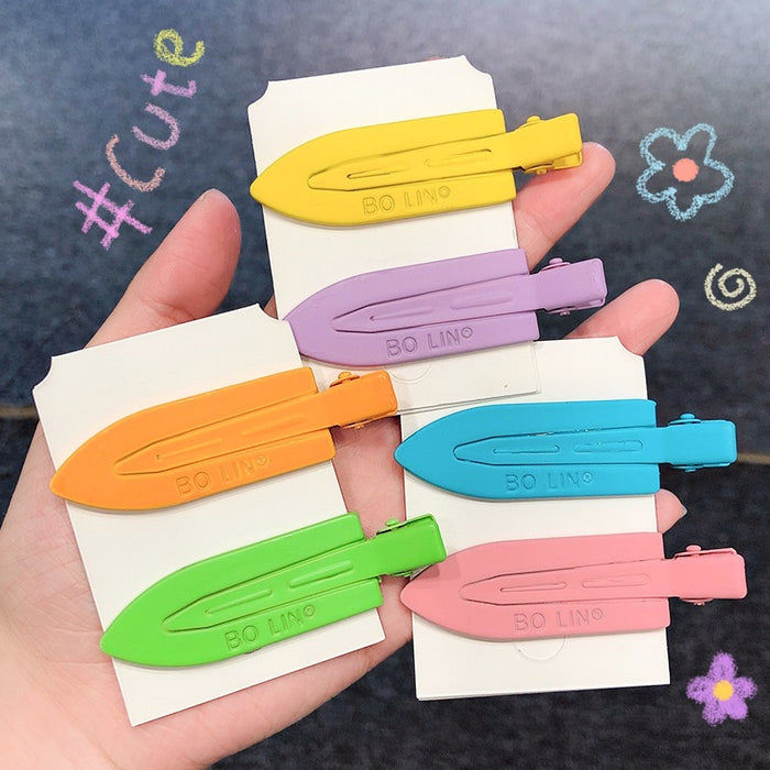 Wholesale candy color seamless hair clip JDC-HC-HShi005