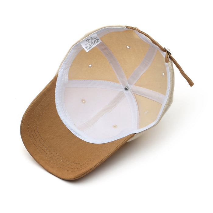 Al por mayor al por mayor japonés retro letra simple parche costura gorra de béisbol JDC-FH-TLA004