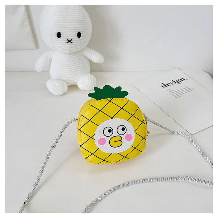 Wholesale PU Kids Mini Fruit Shoulder Bag JDC-SD-Xinqing002