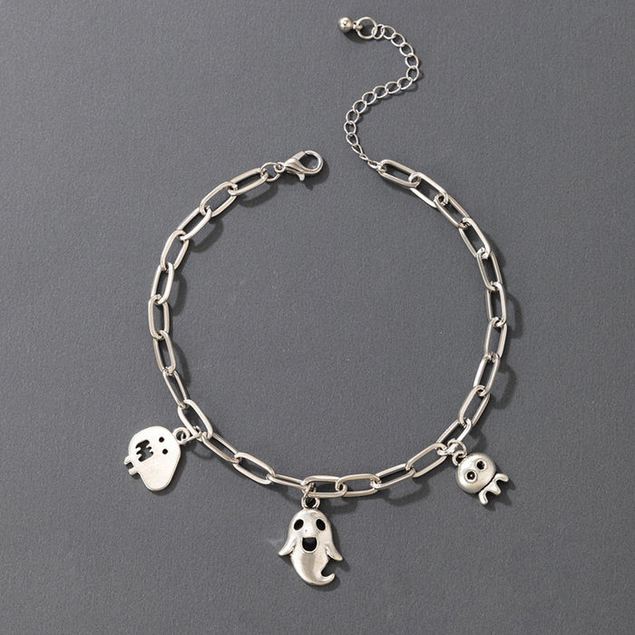 Wholesale Anklets Alloy Ghost Halloween JDC-AS-C001