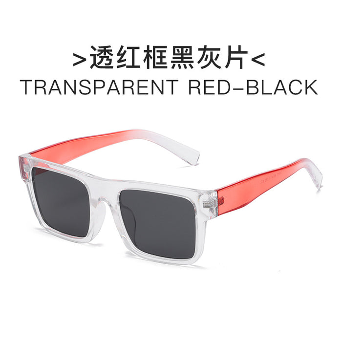 Wholesale Sunglasses PC Square Big Frame JDC-SG-YuX014