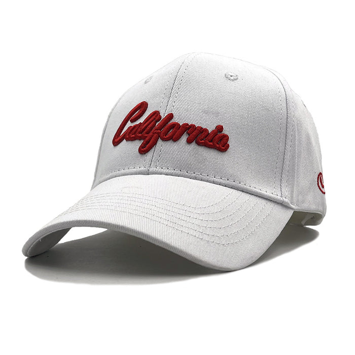 Wholesale California Lettre broderie Cotton Baseball Cap JDC-FH-axing004