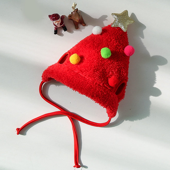 Wholesale Pet Christmas Hat Slobber Scarf Apron JDC-PC-Qimiao002
